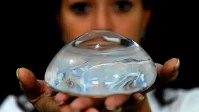 Gel breast implants are designed to hold their shape and not leak from the shell in the event of a rupture.